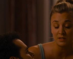 Sexy Kaley Cuoco Braless - The Wedding Ringer (2015) 