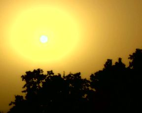 Blue Bikini Girl Outodor with Beauty Big Tits