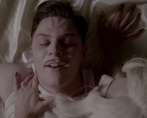 Hot celebs video Lady Gaga in American Horror Story S5 E7 