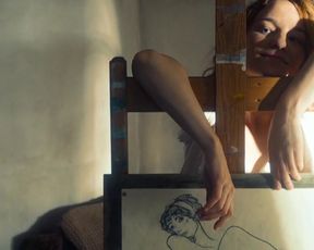 Valerie Pachner Nude - Egon Schiele Tod und Madchen (2016)