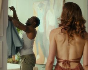 Christina Hendricks, Anna Camp nude - Egg (2018)