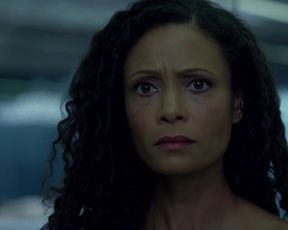 Angela Sarafyan sexy hot - Westworld (2016)