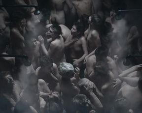 Michalina Olszanska, & other actresses - Sobibor (2018) Naked actress in a movie scene