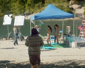 Chasty Ballesteros, Caley Dimmock, Karyn Halpin, Jasmine Mooney - The Movie Out Here (2012) celeb hot scene