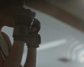 Britne Oldford sexy - Hunters (2016) (Season 1, Episode 1)