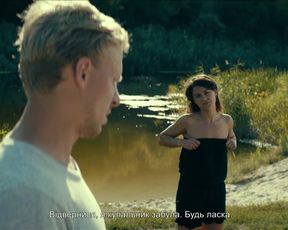 Ruslana Khazipova, Evgeniya Muc naked - The Wild Fields (Dyke pole) (2018)