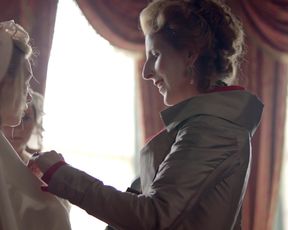 Eloise Smyth, Jessica Brown Findlay Harlots s01e03 (2017) Naked movie scene