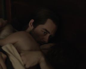 Sophie Skelton - Outlander s05e09 (2020) Naked actress in a movie scene
