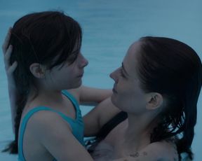 Eva Green - Proxima (2019) Naked actress in a TV movie scene