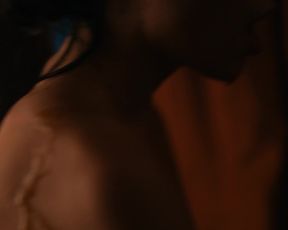 Shenae Grimes - Blood Honey (2017) Naked TV movie scene