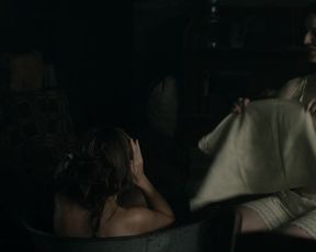 Maya Hawke - The Superb Lord Bird s01e05 (2020) celebrity a bare-chested sequence from the video