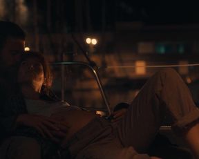 Erika Sainte, Michelle Figlarz, Ambre Pietri - Rogue City (2020) celebs a bare-chested vignette from the video