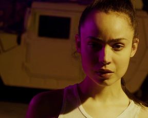 Sofia Carson steaming smooch episode - Songbird (2020)