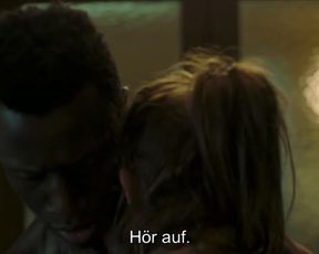 Lena Schmidtke - Berlin Alexanderplatz (2020) celebrity a bra-less sequence from the video