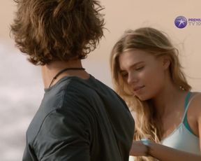 Indiana Evans - Blue Lagoon The Enlivenment (2012) actress a bare-breasted vignette from the flick