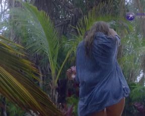 Indiana Evans - Blue Lagoon The Enlivenment (2012) actress a bare-breasted vignette from the flick