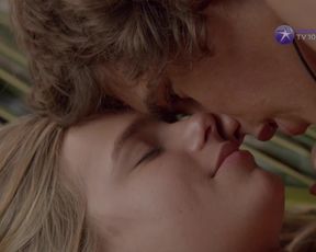 Indiana Evans - Blue Lagoon The Enlivenment (2012) actress a bare-breasted vignette from the flick