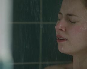 Eva-Maria May - Cruz Verde (2012) celeb a bra-less sequence from the vid