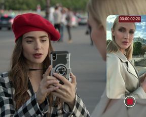 Alexandra Turcan - Emily in Paris s01e03 (2020) actress nude globes