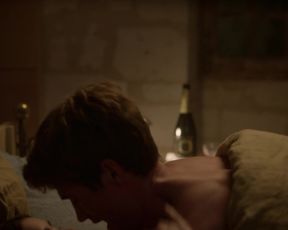 Lily Collins - Emily in Paris s01e01-ten (2020) celebrity bare breasts gig