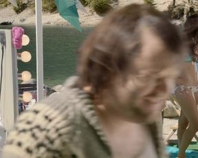 Chasty Ballesteros, Caley Dimmock, Karyn Halpin, Jasmine Mooney - The Vid Out Here (2012) celebs bare milk cans sequence