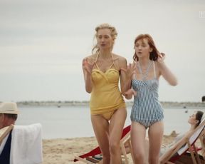 Magdalena Poplawska - Osiecka s01e07 (2020) super-steamy sequence on the beach