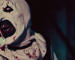 Catherine Corcoran - Terrifier (2016) celeb a without bra sequence from the video