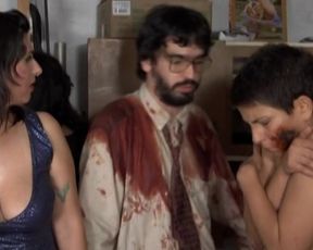 Gisele Ferran, Raissa Vitral - Zombio two Chimarrao Zombies (2013) celebrity super-hot flick vignette