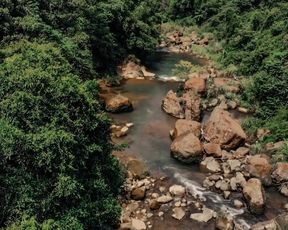 Joan Loluo - Clearwater (2020) Celeb a sans bra sequence from the vid