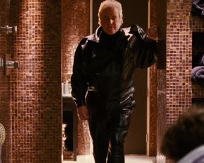 Angie Everhart - Take Me Home Tonight (2011) celeb stripped to the waist sequence