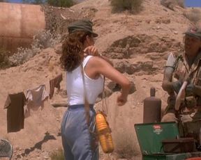 Deborah Shelton, Bridget Marks - Circuitry Dude II (1994) actress booby scorching sequence