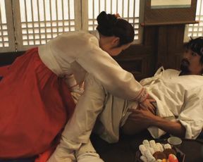 Chae-Youthfull Han, Yoo-Joo Shin - The Story Of Ong-nyeo (2014) Japanese celebs booby, romp and fellatio sequence