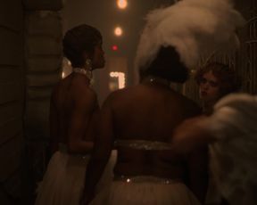 Aunjanue Ellis, Sharron Lynn, Carra Patterson, and other - Lovecraft Country s01e07 (2020) actress a bra-less episode from the video