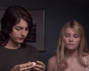 Camilla Belle, Katy Mixon, Elisha Cuthbert, Edie Falco – The Silent (2005) celebrity bare-breasted sequence