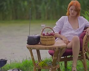 Andrea P artistic masturbation - Swan Lake