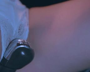 Andrea P hot - Sex Mashine (Masturbation in Car)