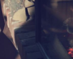 Charlotta Phillip Masturbating Art -My Fireplace