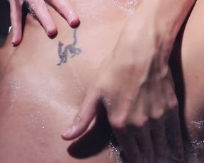 Melena A Masturbating Wet on Wet