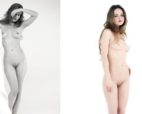 Naked Model - Photo Shoot