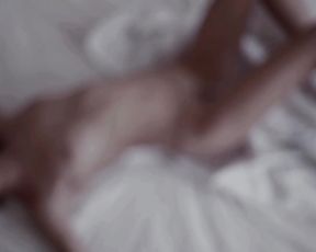 Naked Model on the Bed - Nude Art