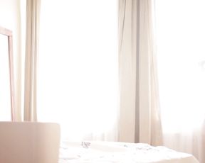 Naked Model on the Bed - Nude Art