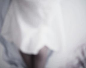 Naked Model on the Bed - Nude Art