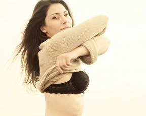 Naked on Stage - - Outdoor Striptease