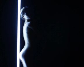 Naked on Stage - Neon Light