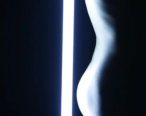 Naked on Stage - Neon Light