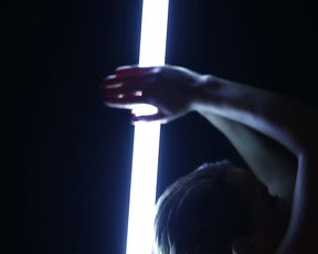 Naked on Stage - Neon Light