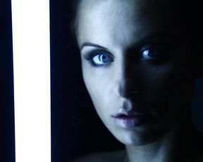 Naked on Stage - Neon Light