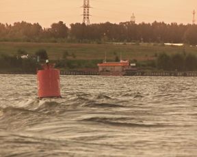 Naked on Stage - Sunset Outdoors