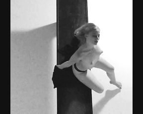 Naked on Stage Story - Black & White