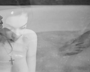 Nude Art - B  and W naked scene